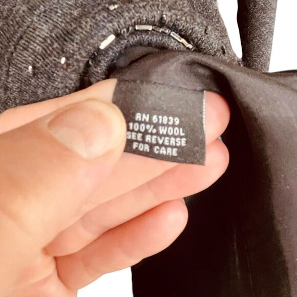 Rickie Freeman for Teri Jon Long-sleeved Embellished Mini Dress - Picture 11 of 12